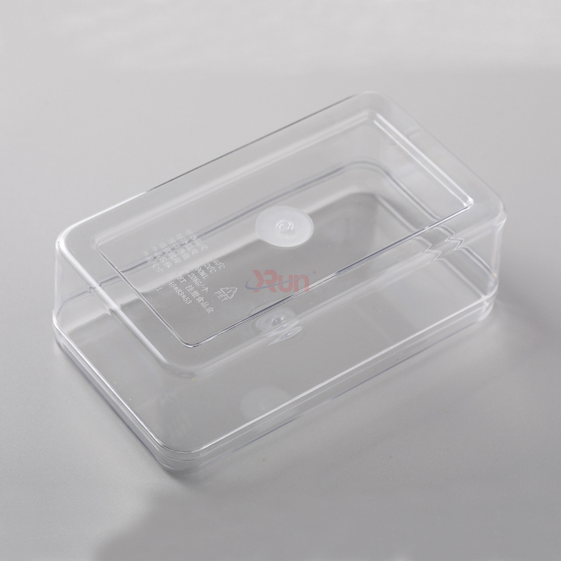 We specialize in transparent PET jars for packaging that are integrated with our plastic boxes with lids, offering a high-visibility transparent cake box and an excellent eco friendly dessert packaging option.